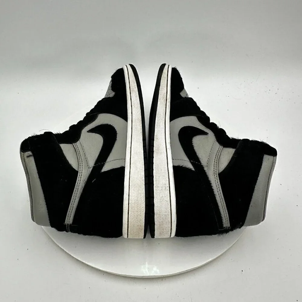 Nike Air Jordan 1 Retro High Women Sz 7.5 DZ2523-001 Medium Grey White Shoe